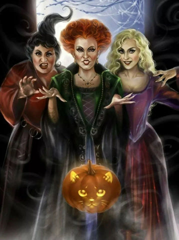 WITCHES OF EASTWICK - Full Drill Diamond Painting - 25cm x 35cm