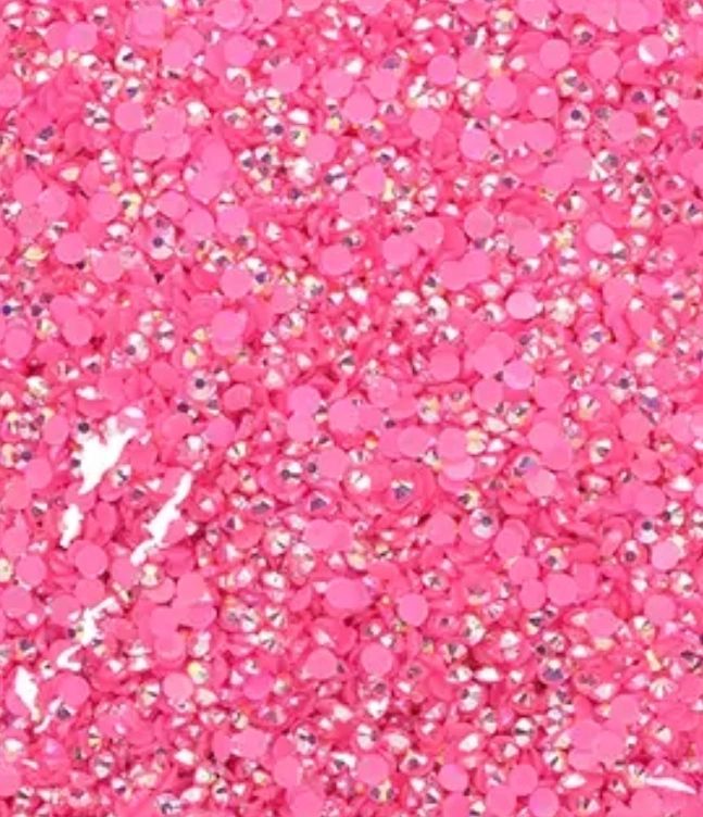 3mm BRIGHT JELLY AB RHINESTONES