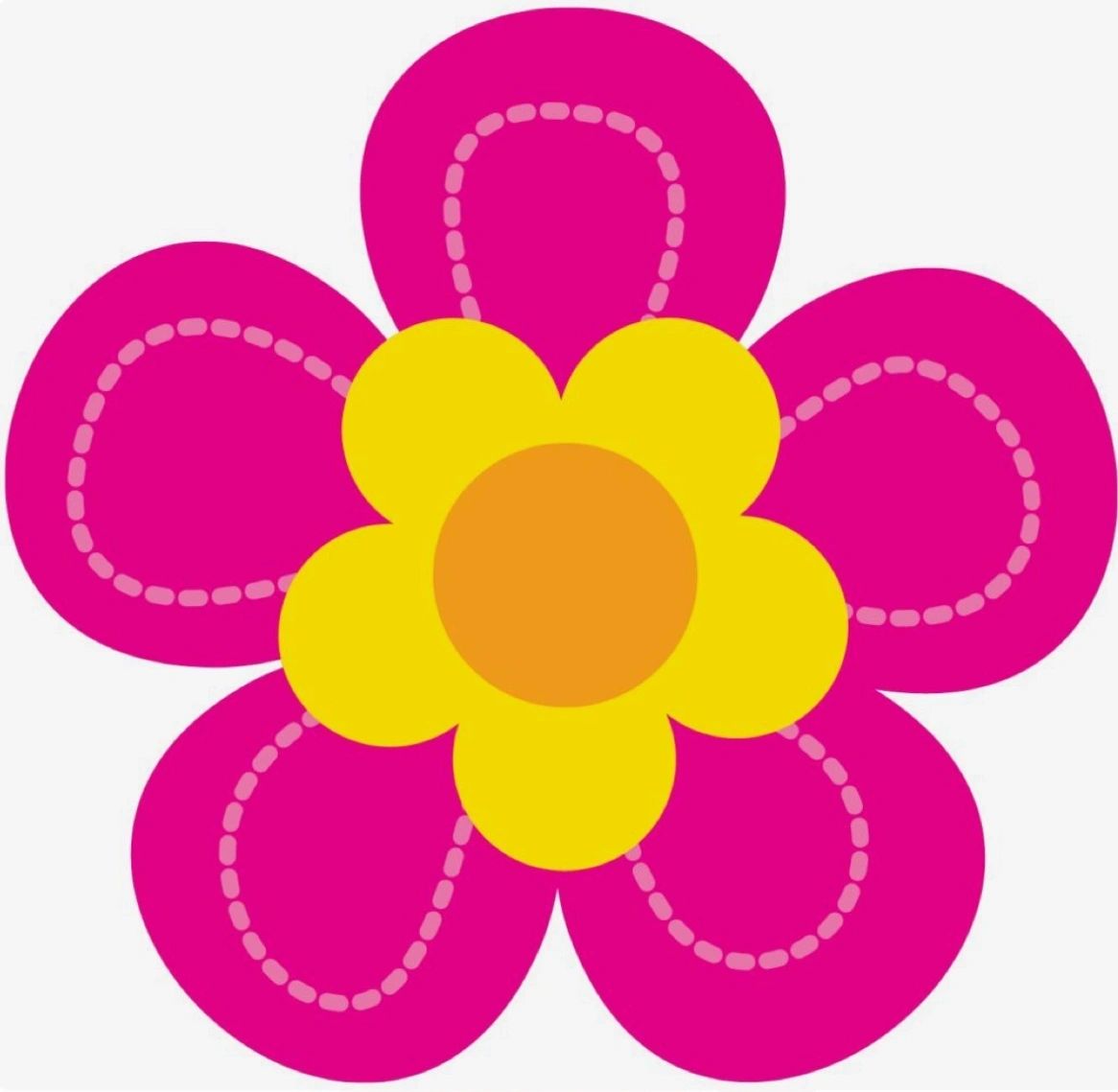 PRETTY FLOWER - Full Round Drill Diamond Painting - 20cm x 20cm (Great For Beginners)